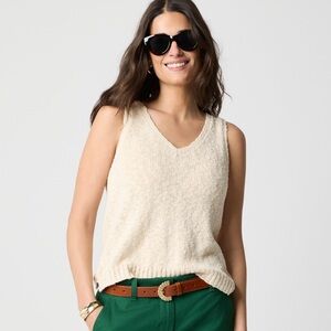 J. Crew Factory • V-Neck Beach Sweater Tank